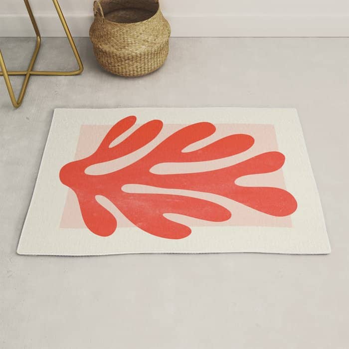 Jazz Leaf: Matisse Edition | Mid Century Series Rug