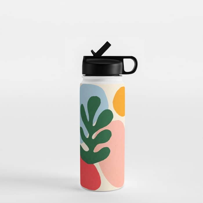 Wildlife | Cutouts By Henri Matisse Water Bottle