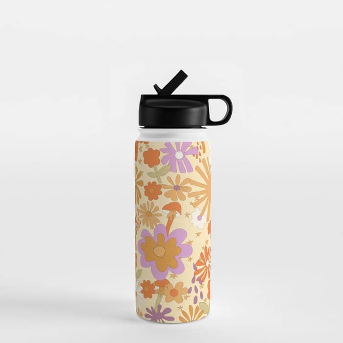 Rainbows, Sunshine And Stars Water Bottle
