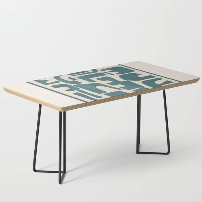 Organic Contemporary Modern Shapes 12 Coffee Table
