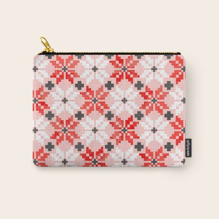 Christmas Quilt - Pattern No2 Carry All Pouch