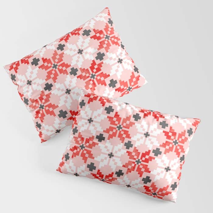 Christmas Quilt - Pattern No2 Pillow Sham