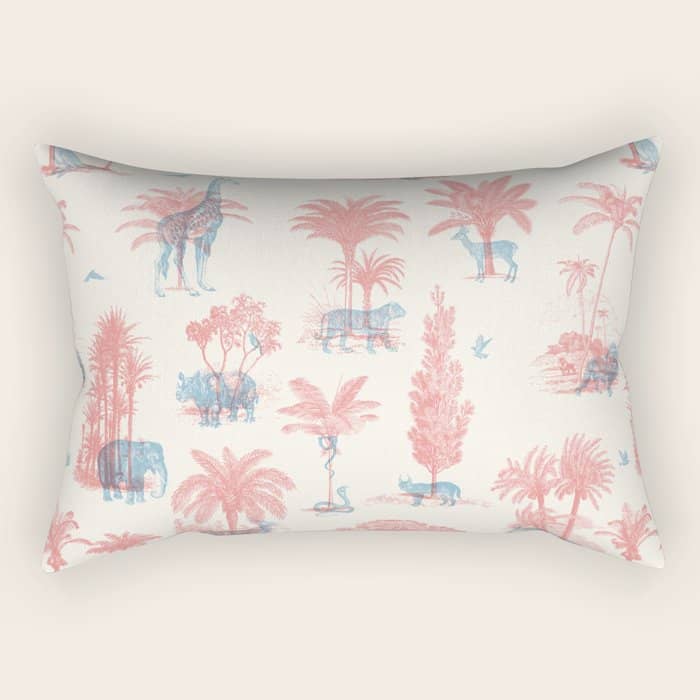 Where They Belong - Pastel Colors Rectangular Pillow