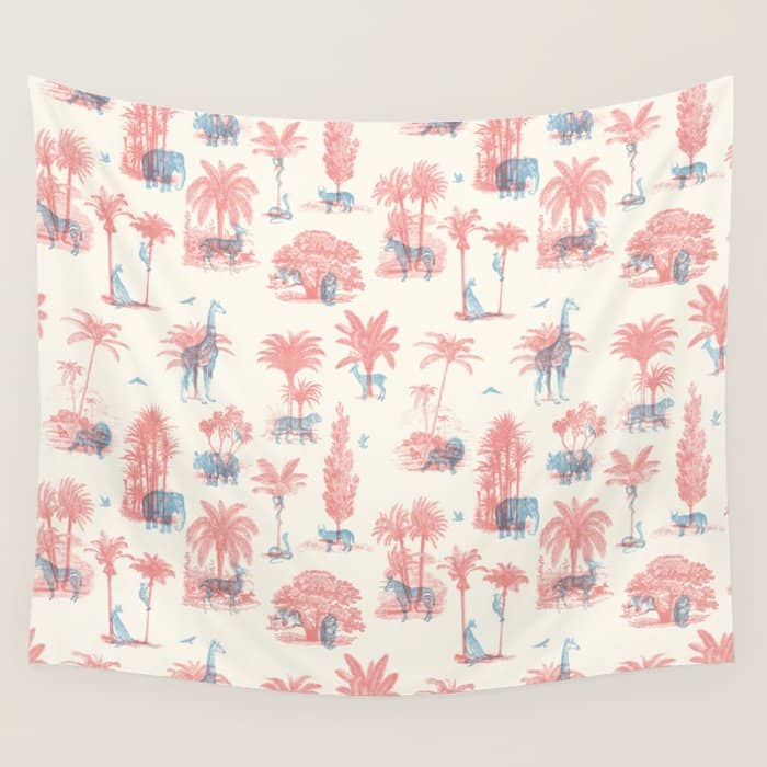 Where They Belong - Pastel Colors Wall Tapestry