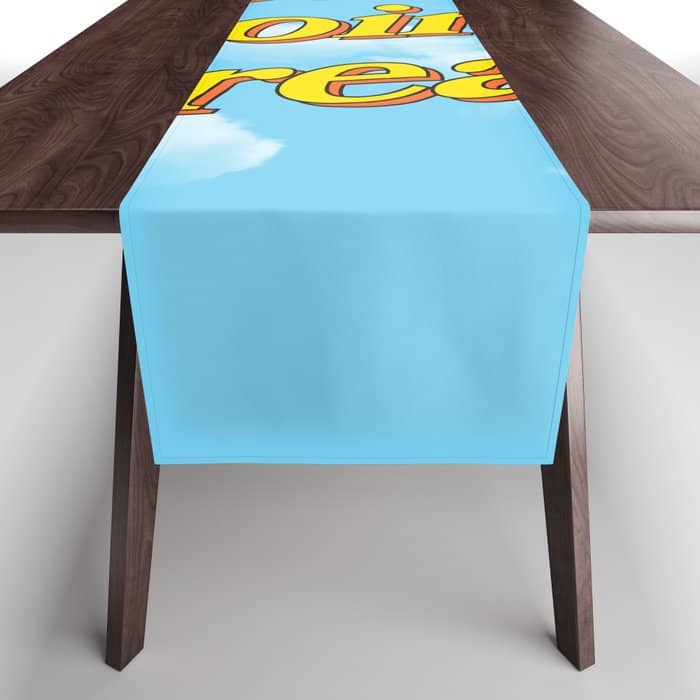 You Are Doing Great: Sky Edition Table Runner