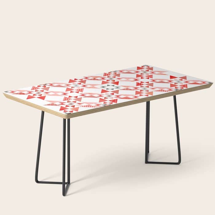 Christmas Quilt - Pattern No1 Coffee Table