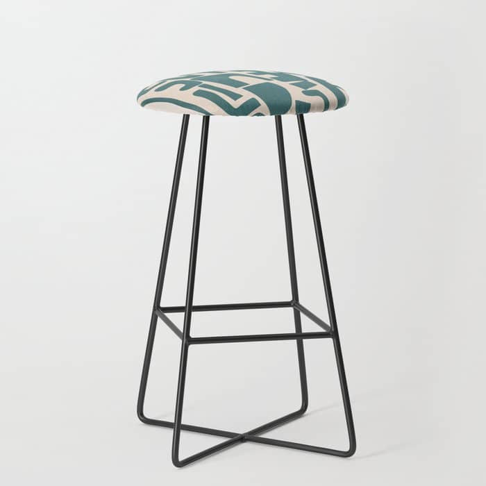Organic Contemporary Modern Shapes 12 Stool