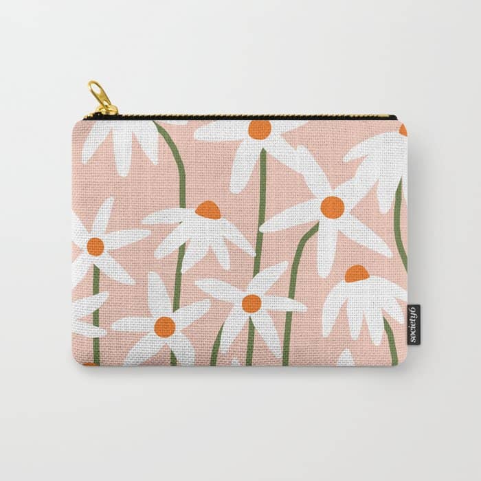 Flower Market - Echinacea #1 Carry All Pouch