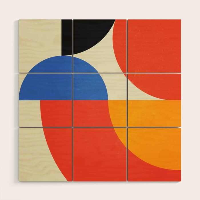 Bauhaus 02: Exhibition 1923 | Mid Century Series  Wood Wall Art