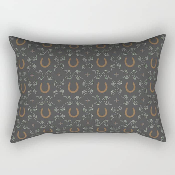 Burning Daylight Pattern  Rectangular Pillow
