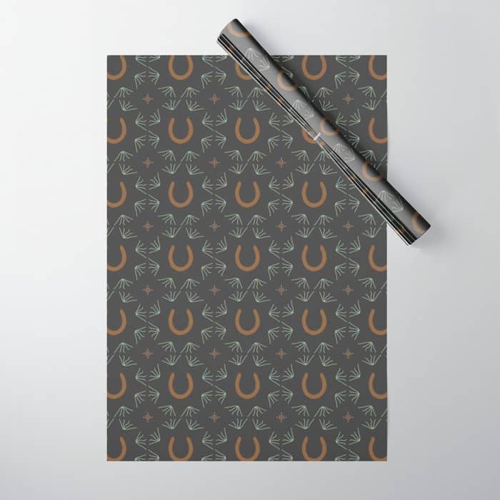 Burning Daylight Pattern  Wrapping Paper