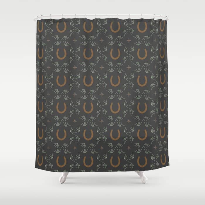 Burning Daylight Pattern  Shower Curtain