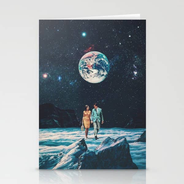 I Promise You We Will Be Back Soon Stationery Card