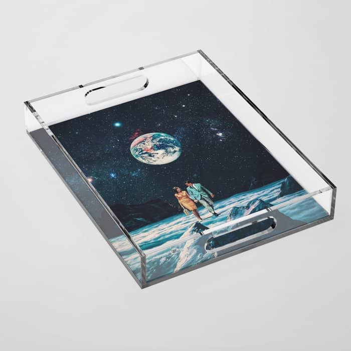 I Promise You We Will Be Back Soon Acrylic Tray