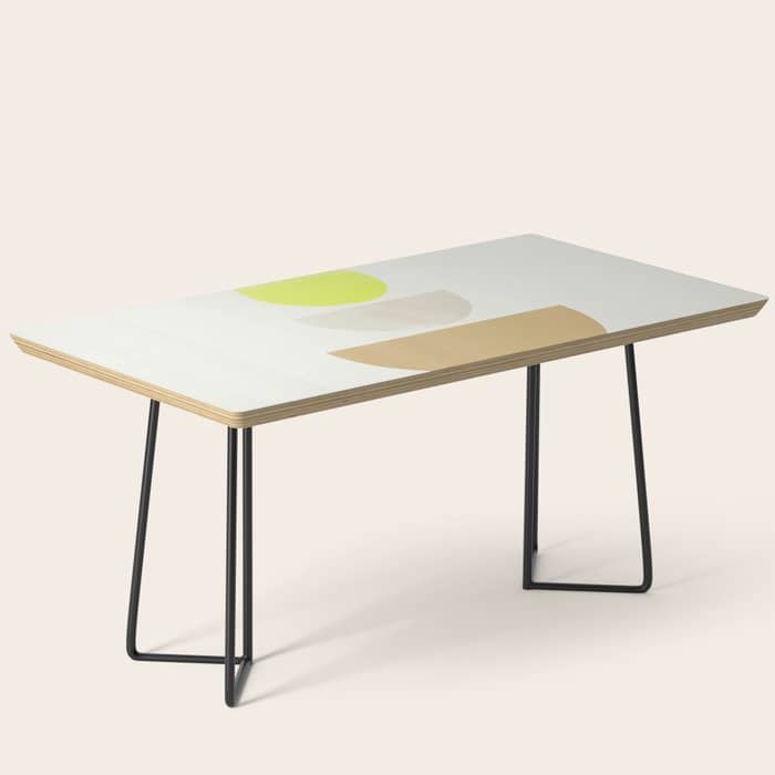 Balancing Shapes No.1 | Neon Coffee Table