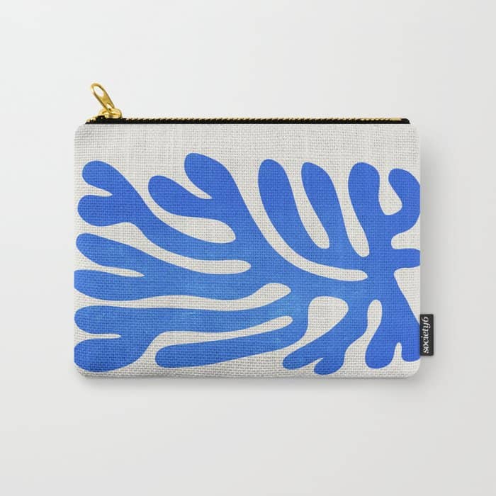 Marseille Blue: Matisse Color Paper Cutouts 03 Carry All Pouch