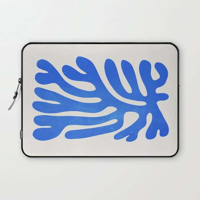 Marseille Blue: Matisse Color Paper Cutouts 03 Laptop Sleeve
