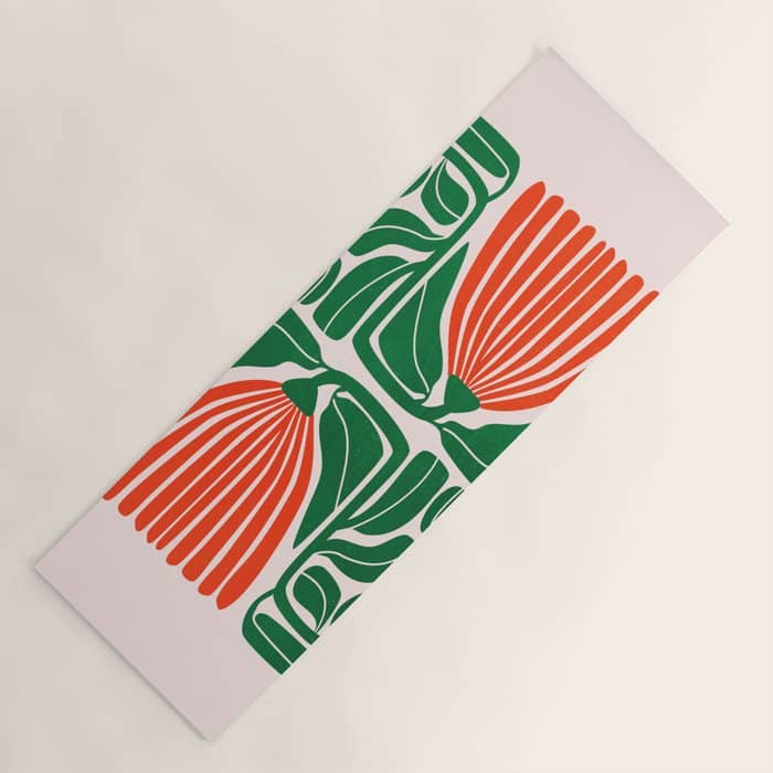 Pippin & Ferns: Les Fleurs | Flower Market 01 Yoga Mat
