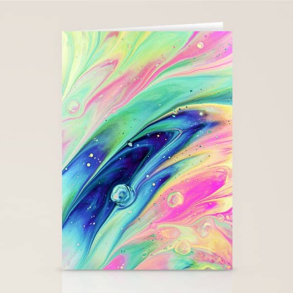 Space #Abstract #Digitalart Stationery Card