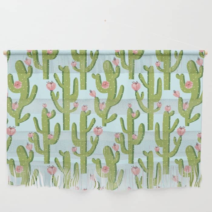 Summer Cactus #Illustration #Cactus Wall Hanging