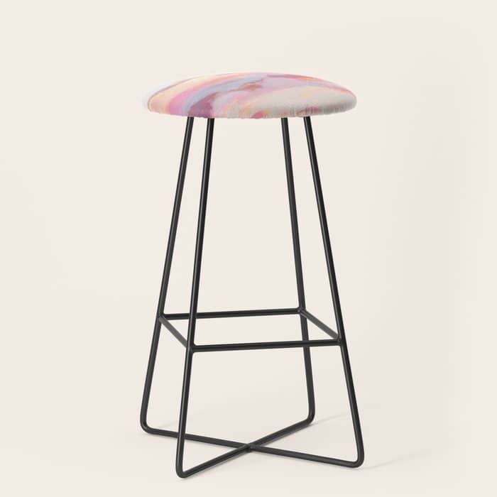 Blush Clouds #Digital #Photography Stool