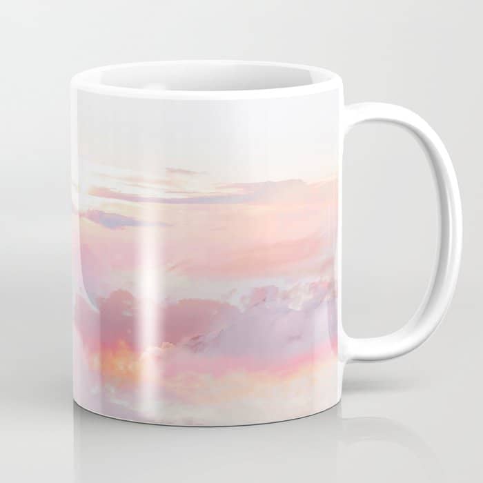 Blush Clouds #Digital #Photography Coffee Mug