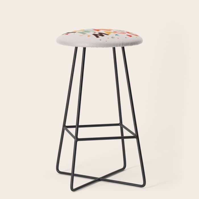 You Are Made Of Magic - Colorful Letters Stool