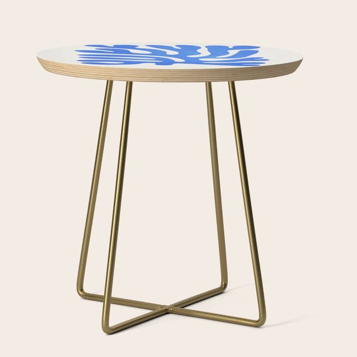 Marseille Blue: Matisse Color Paper Cutouts 03 Side Table