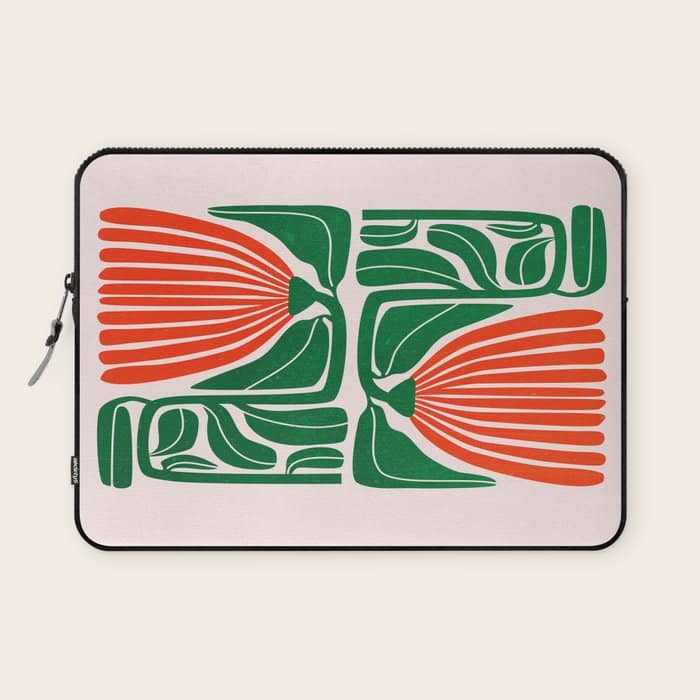 Pippin & Ferns: Les Fleurs | Flower Market 01 Laptop Sleeve