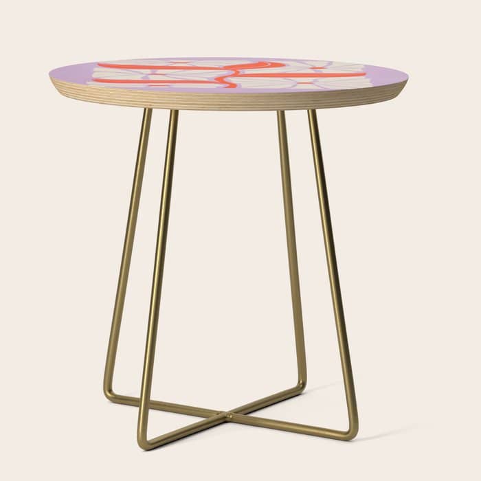 Plum & Flamingo: Les Fleurs | Flower Market Color Series 06 Side Table