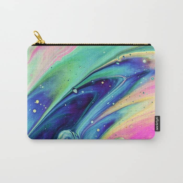 Space #Abstract #Digitalart Carry All Pouch