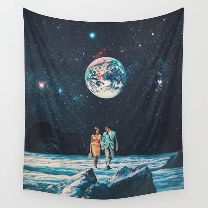 I Promise You We Will Be Back Soon Wall Tapestry