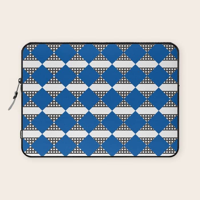 Modern Boho (Sapphire Blue) Laptop Sleeve