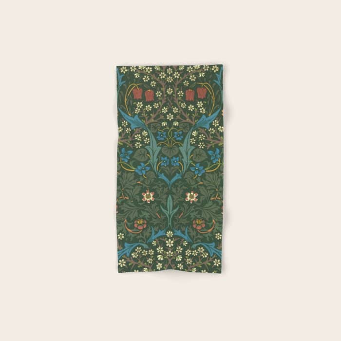 William Morris "Blackthorn" 1. Bath Towel
