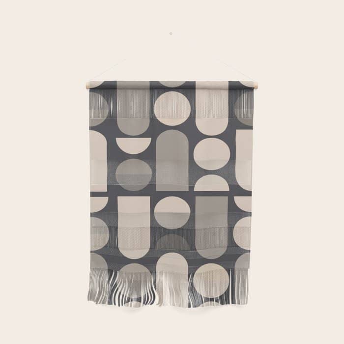 Abstract Geometric Shapes 73 Wall Hanging