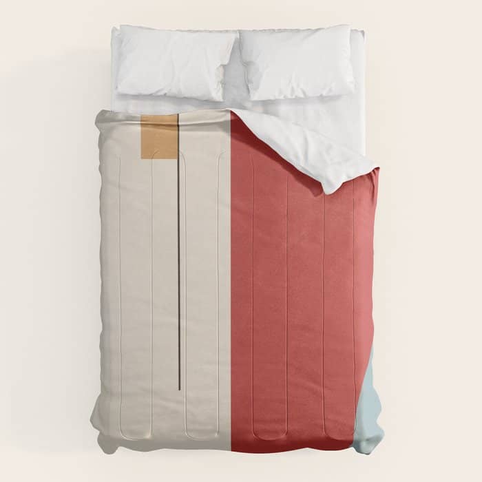 Minimal Geometric Abstraction 28 Comforter