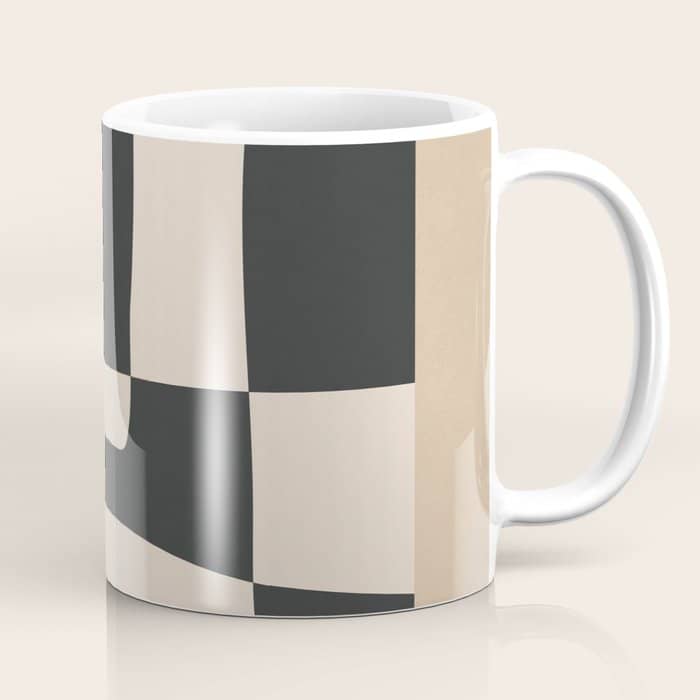 Modern Abstract Minimal Art 3 Coffee Mug