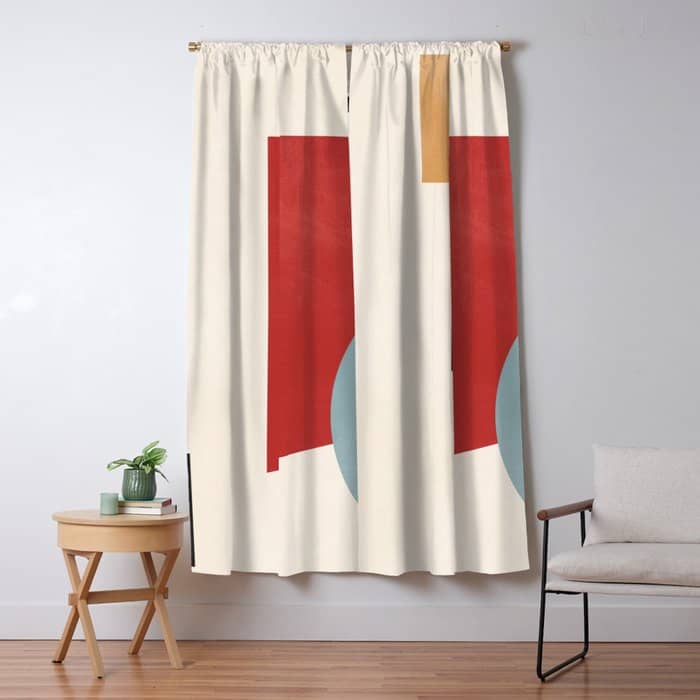 Minimal Geometric Abstraction 28 Window Curtain