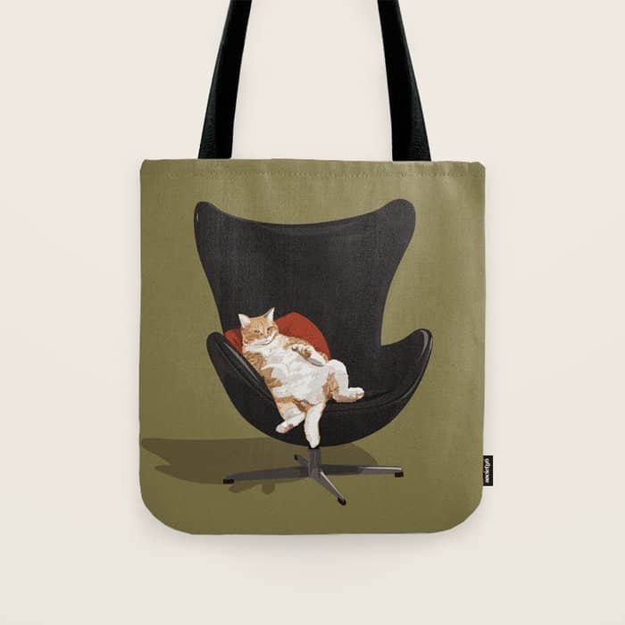Cats On Chairs Collection - â1 Tote Bag