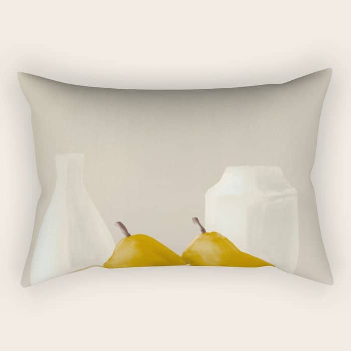 Minimalist Still Life 8 Rectangular Pillow