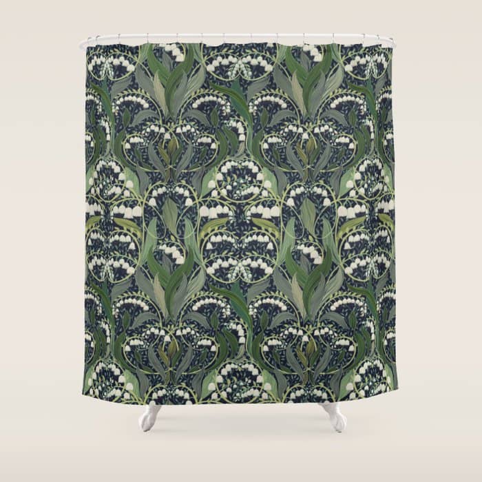 Wonderful Poisonous Lily Of The Valley Shower Curtain