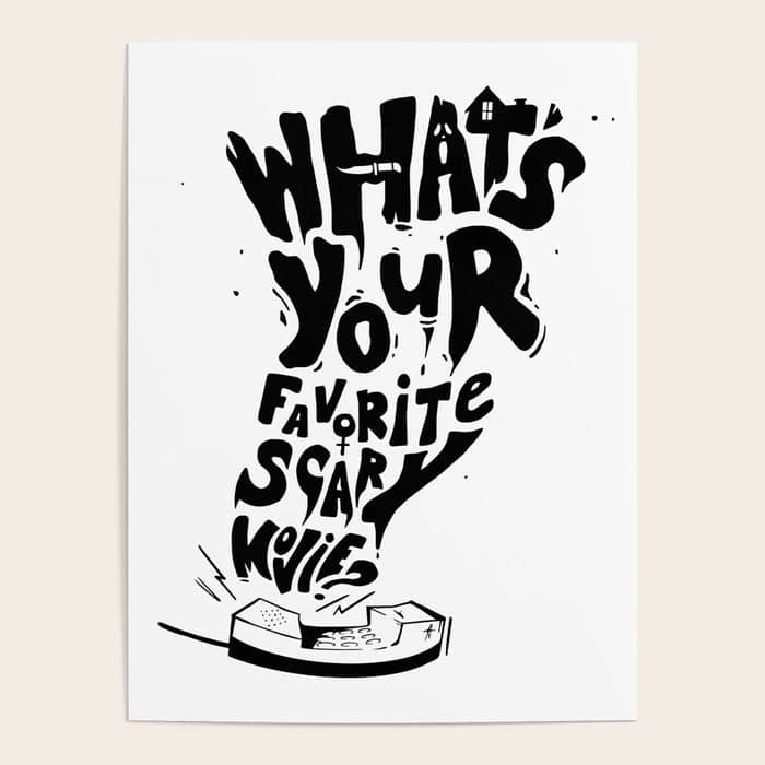 What'S Your Favorite Scary Movie? Poster