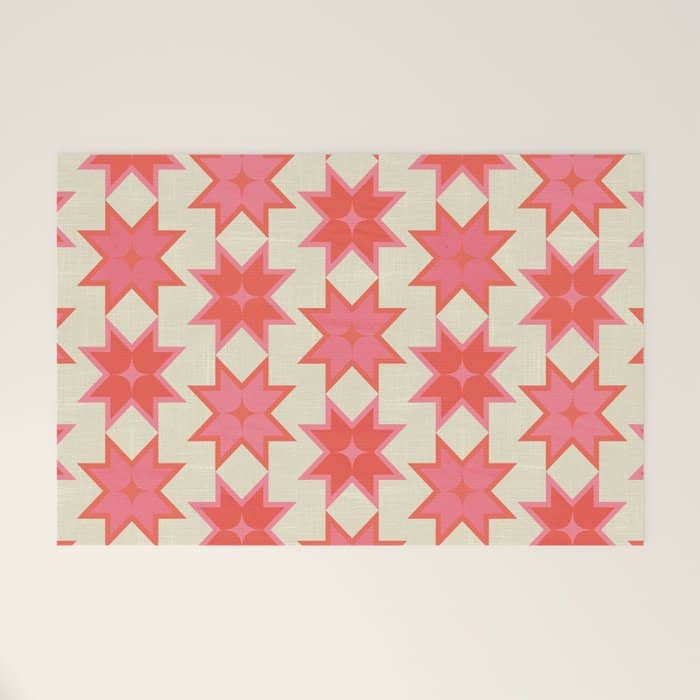 Celestial Winter Quilt Pattern Welcome Mat