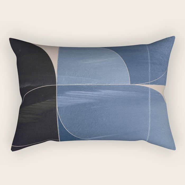 Minimal Geometric Shapes 218 Rectangular Pillow