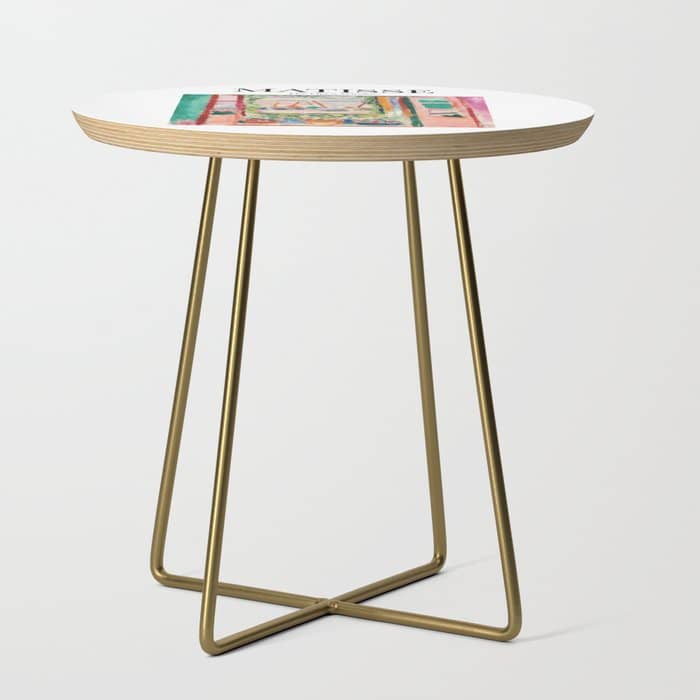 The Open Window By Henri Matisse - Artwork Design Side Table