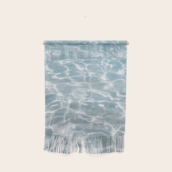 Crystal Clear Blue Water Photo Art Print | Crete Island Summer Holiday | Greece Travel Photography Wall Hanging