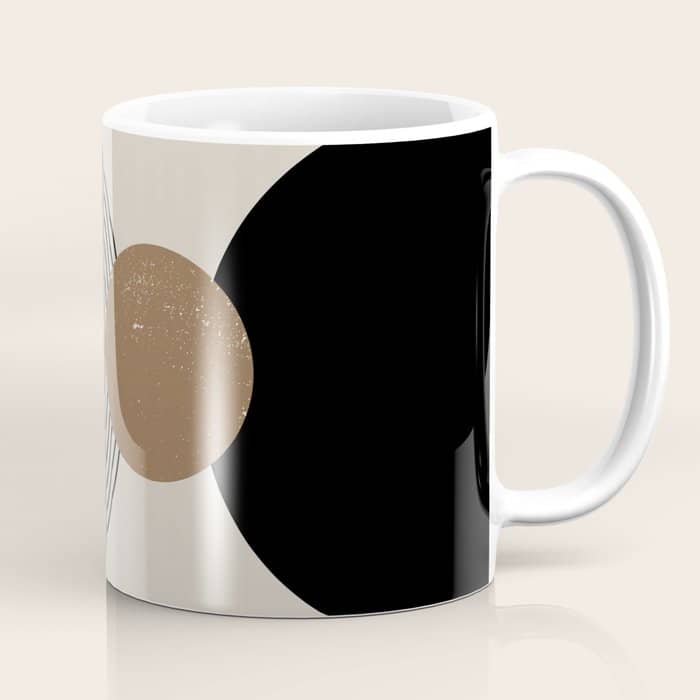 Mid Century Modern Abstract Art 10 Coffee Mug