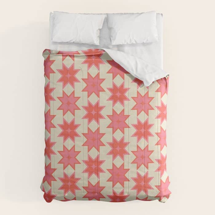 Celestial Winter Quilt Pattern Comforter