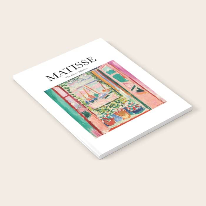 The Open Window By Henri Matisse - Artwork Design Notebook
