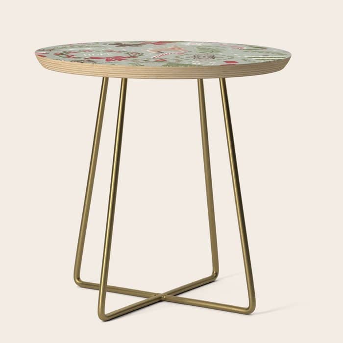 Magical Christmas - Sage Green Side Table